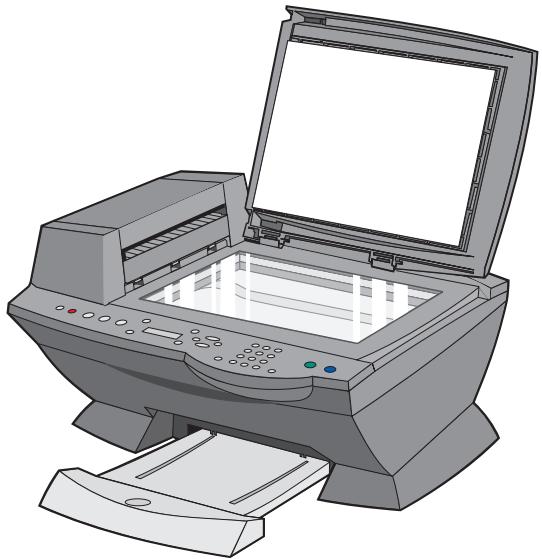 LEXMARK X6170 - Numérisation à l'aide du logiciel de l'imprimante Tout en un et du scanner - 1