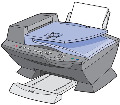 LEXMARK X6170 - Numérisation à l'aide du panneau de commandes et du scanner - 3