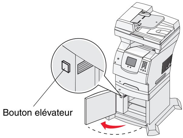 LEXMARK X642E - Chargement du bac 2000 feuilles - 1