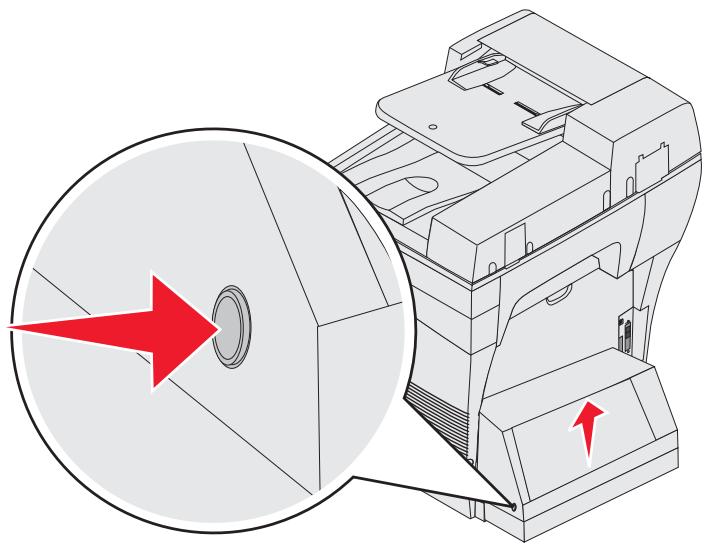 LEXMARK X642E - 23x Bourrage papier Ouvrez la porte arr du recto verso - 1