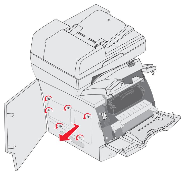 LEXMARK X642E - Accès à la carte logique du MFP - 4