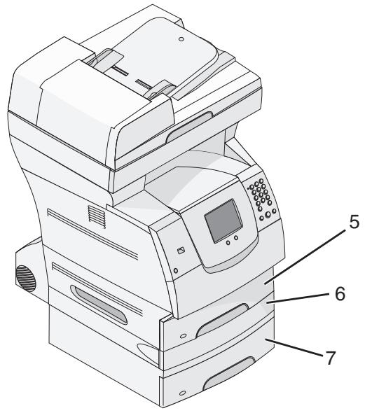 LEXMARK X642E - Modèles configurés - 2