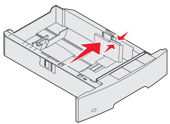LEXMARK X642E - Chargement des tiroirs standard et optionnels - 2