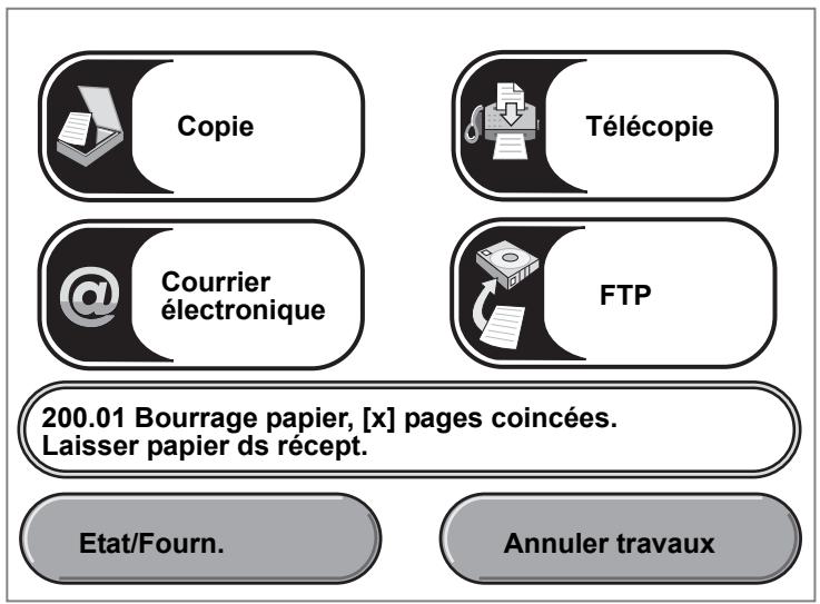 LEXMARK X642E - Identification des bourages - 1