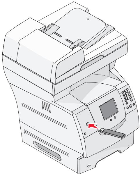 LEXMARK X642E - Impression à partir d'un lecteur flash USB - 1