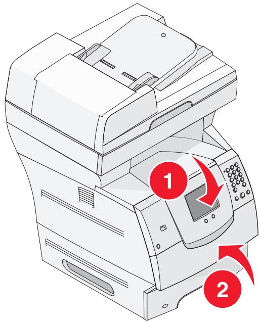 LEXMARK X642E - et 201 Bourrage papier Enlever cartouche - 6