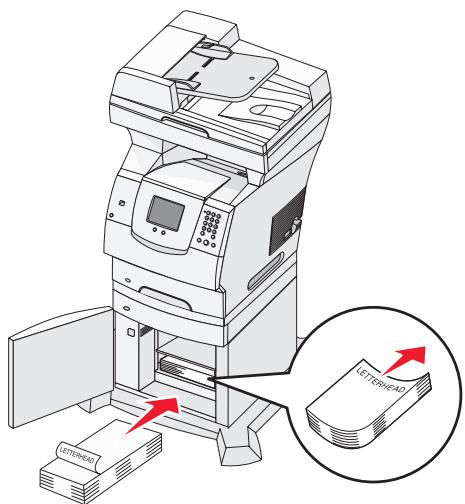 LEXMARK X642E - Chargement du bac 2000 feuilles - 5