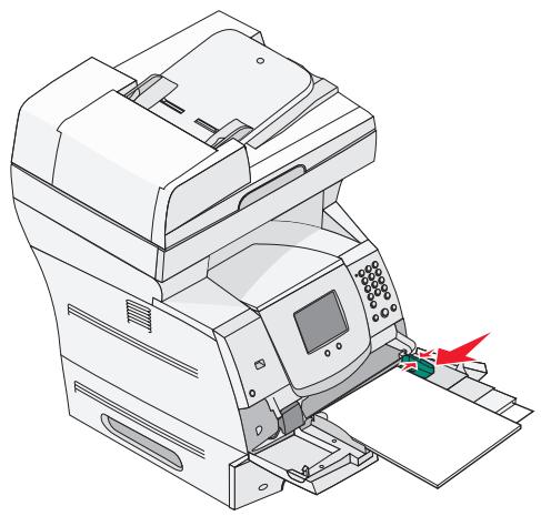 LEXMARK X642E - Chargement du papier à en-tête ou de papier préimprimé - 3