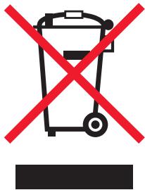LEXMARK X642E - Directive WEEE (Waste from Electrical and Electronic Equipment, Déchets des équipements électroniques et ELECTRIques) - 1