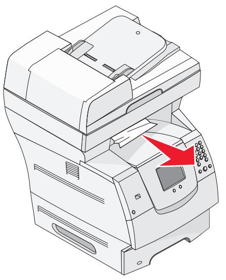 LEXMARK X642E - Bourrage pap Ouvrir porte arrière - 2