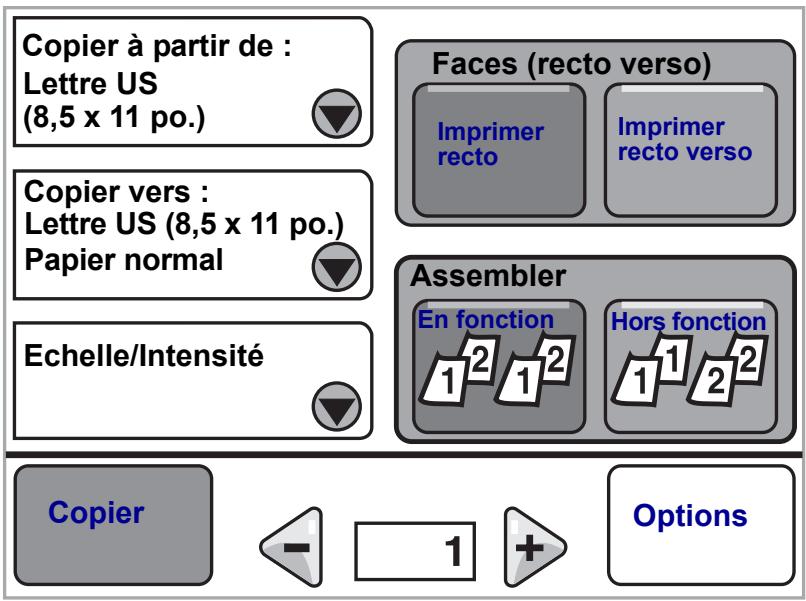 LEXMARK X642E - Ecran exemple un - 1