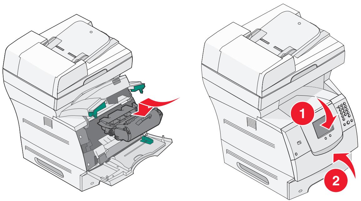 LEXMARK X642E - Appuyez sur Continuer. - 1