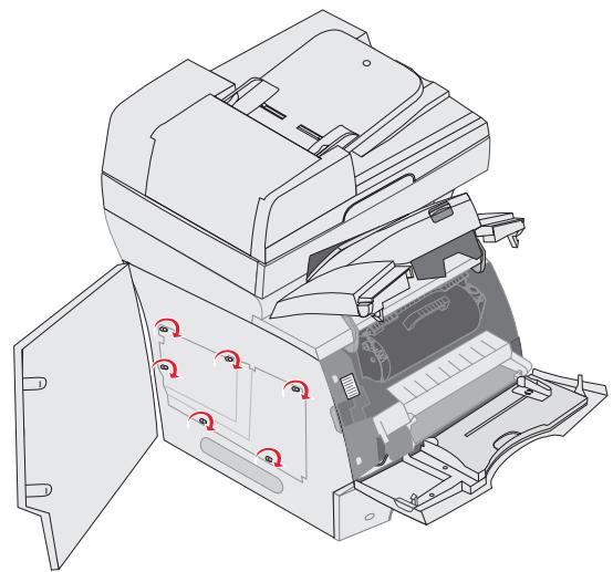 LEXMARK X642E - Remplacement de la plaque de protection - 2