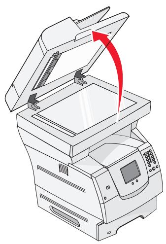 LEXMARK X642E - Nettoyage de la vitre du scanner à plat et des supports - 1