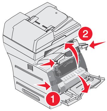 LEXMARK X642E - et 201 Bourrage papier Enlever cartouche - 2