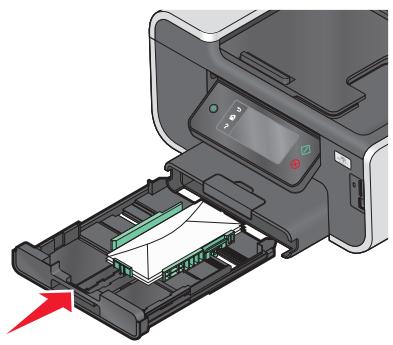 LEXMARK PRESTIGE PRO800 - Chargement des enveloppes ou du papier photo - 8