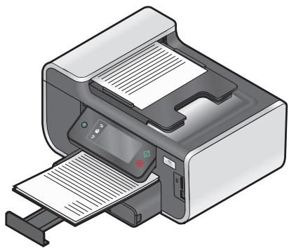 LEXMARK PRESTIGE PRO800 - Chargement d'originaux dans le dispositif d'alimentation automatique - 2