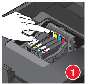 LEXMARK PRESTIGE PRO800 - Remplacement des cartouches - 2