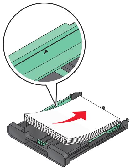 LEXMARK PRESTIGE PRO800 - Chargement du bac d'alimentation - 4