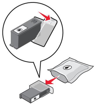 LEXMARK PRESTIGE PRO800 - Remplacement des cartouches - 4