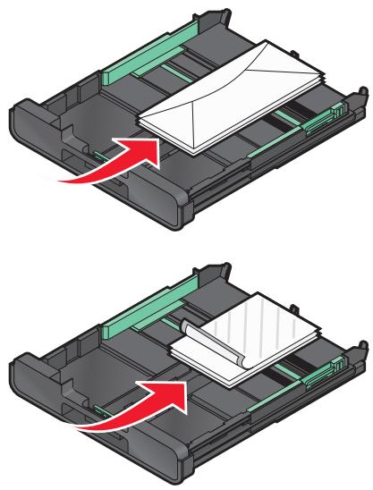 LEXMARK PRESTIGE PRO800 - Chargement des enveloppes ou du papier photo - 4