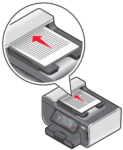 LEXMARK PRESTIGE PRO800 - Chargement d'originaux dans le dispositif d'alimentation automatique - 1