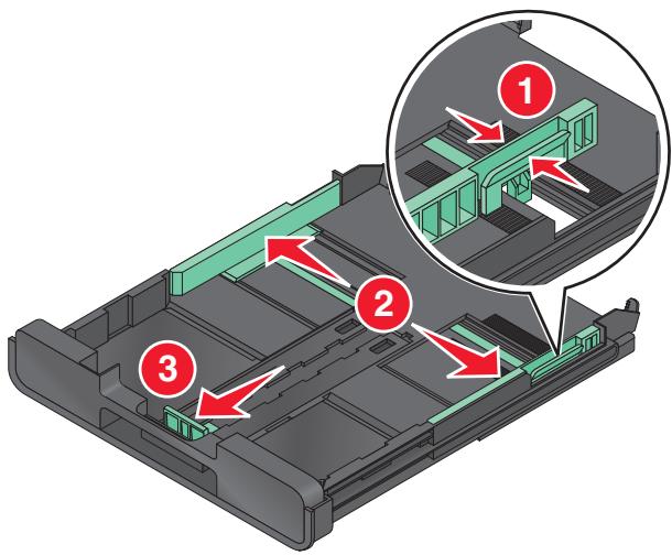LEXMARK PRESTIGE PRO800 - Chargement du bac d'alimentation - 2