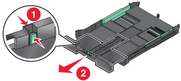LEXMARK PRESTIGE PRO800 - Chargement du bac d'alimentation - 3