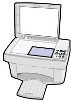 LEXMARK X73 - À l'aide du panneau de commandes : - 1