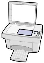LEXMARK X73 - A l'aide du panneau de commandes : - 1