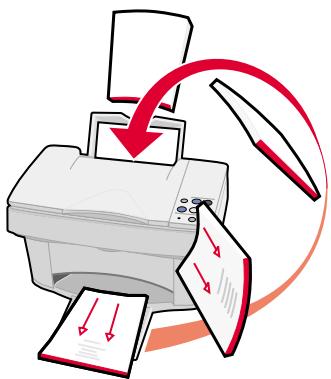 LEXMARK X73 - Impression d'un prospectus - 1