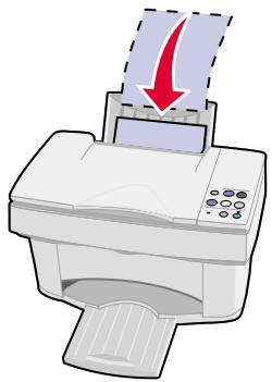 LEXMARK X73 - Chargement du papier - 1