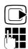 GIGASET E490,  E495 - Désactivation du service « présentation du numéro de l'appelant » appel par appel (CLIR) - 1