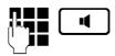 GIGASET SL610H PRO - Activation lors de la numérotation - 1