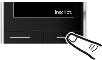 GIGASET SL610H PRO - 1) Sur le combiné - 1