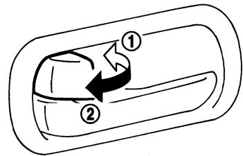 NISSAN MURANO 2005 - Ouverture et fermeture des vitres avant - 1
