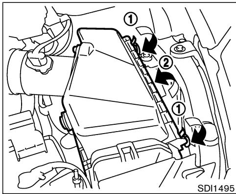 NISSAN MURANO 2005 - FILTRE À AIR - 1