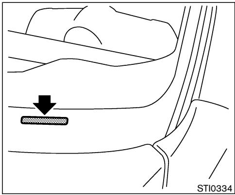 NISSAN MURANO 2005 - IDENTIFICATION DU VÉHICULE - 1