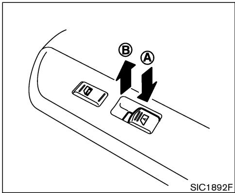 NISSAN MURANO 2005 - Immobilisation de la vitre du passager - 1