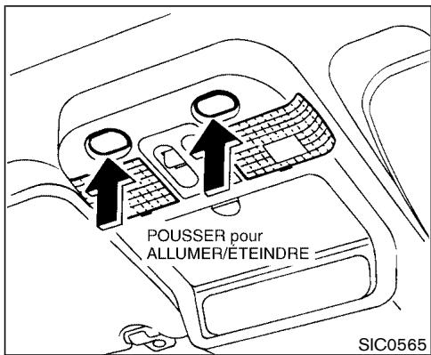 NISSAN PATHFINDER 2003 - LAMPES DE LECTURE - 1