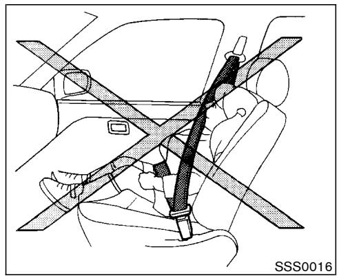 NISSAN PATHFINDER 2003 - CEINTURES DE SECURITE - 5