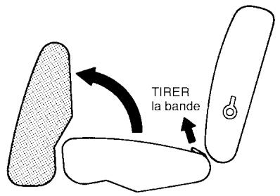 NISSAN PATHFINDER 2003 - Réglage du siège - 3