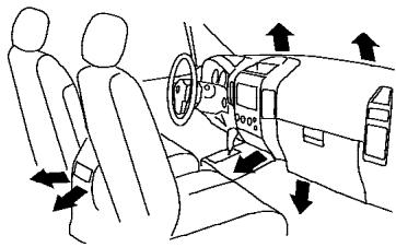 NISSAN PATHFINDER ARMADA 2004 - TABLEAUX DE DIRECTION DE L'AIR - 10