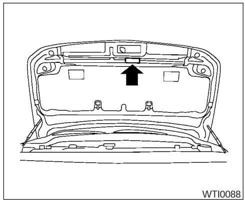 NISSAN PATHFINDER ARMADA 2004 - INSTALLATION DE LA PLAQUE D'IMMATRICULATION AVANT - 2
