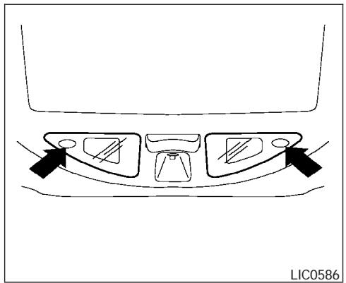 NISSAN PATHFINDER ARMADA 2004 - LAMPES DE LECTURE - 1