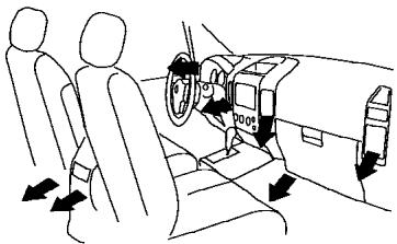 NISSAN PATHFINDER ARMADA 2004 - TABLEAUX DE DIRECTION DE L'AIR - 4