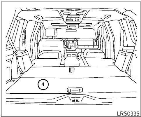 NISSAN PATHFINDER ARMADA 2004 - AVERTISSEMENT - 4