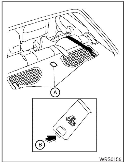 NISSAN SENTRA 2003 - DISPOSITIONIF DE RETENUE POUR ENFANT AVEC SANGLE D'ANCRAGE SUPERIEURE - 1