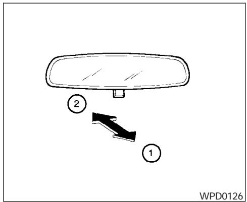 NISSAN SENTRA 2003 - MIROIR DE COURTOISIE (selon l'équipement du vehicule) - 1