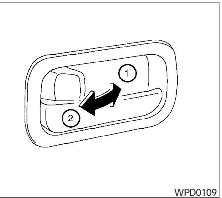 NISSAN SENTRA 2003 - VERROUILAGE AU MOYEN D'UNE CLÉ - 2